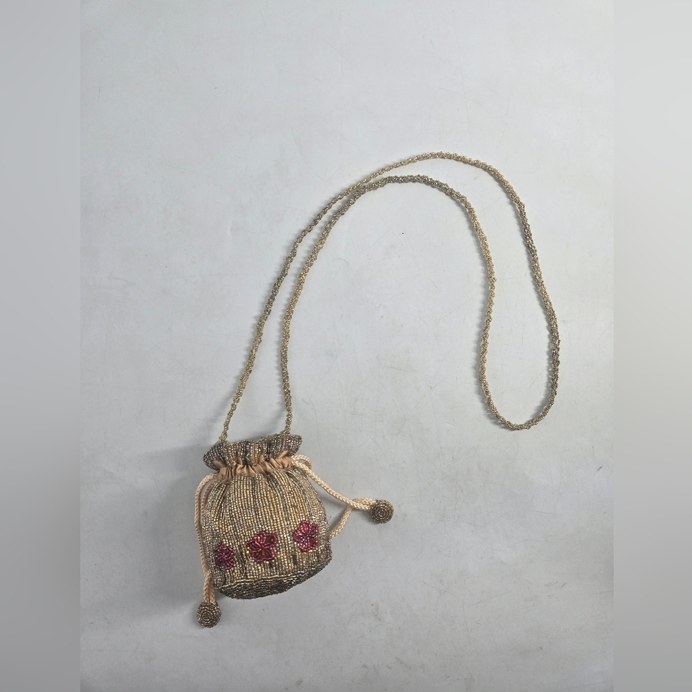 Inge Christopher Beaded Drawstring Mini Crossbody - image 4